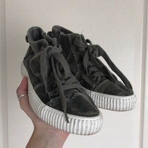 Blowfish Camo converse style sneakers